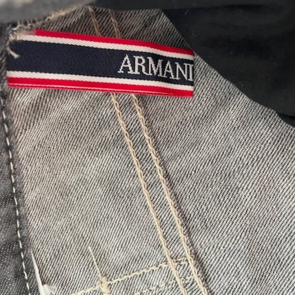 Armani Jeans black soft denim size 32 waist 28 inseam - Picture 5 of 9